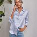 Verve 2025 Women's Spring Summer New Turn-down Collar Open Button Leopard Jacquard Elegant Commuter Long Sleeve Shirt_ecoleips.com