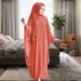 Middle Eastern Foreign Trade Cross-border Clothing, Round-neck Rhinestone Embellished Women's Robe, Malay Indonesian_ecoleips.com