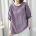 Summer-Sized Short-Sleeved T-Shirt For Women, Featuring A Literary/Retro Design With Wooden-Edged Details And A Round Co_ecoleips.com