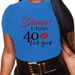 Summer European And American Cross-border Foreign Trade Plus-size T-shirt, Round-neck Casual Loose-fitting Short-sleeve_ecoleips.com