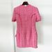 Women's Clothing Spot Autumn And Winter New French Temperament Lion Button Tassel Edge Square Collar Short Sleeve Tweed Dress_ecoleips.com