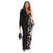 Printed Notch Lapel Blazer & Pants Set For Women – Trendy Long-Sleeve Office & Streetwear Two-Piece (S-XXL, 3 Colors)_ecoleips.com