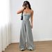 Women's Clothing Women's Casual Summer Wide Leg Jumpsuit Loose Bandeau Top New_ecoleips.com