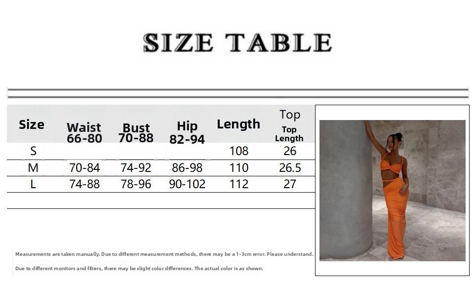Women's Sexy Solid Color Backless Camisole & Bodycon Skirt Set | 2025 Spring Summer New Sleeveless Outfit_ecoleips.com