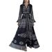 2026shein Independent Site Cross-border Bestseller Ethnic Print Holiday Long-sleeve Spring-autumn Dress_ecoleips.com