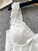SINGREINY Floral Embroidery Lingerie Women Strap Irregular Corset Short Tank Top Sensual French Hotsweet Slim Sexy Beach Camis_ecoleips.com