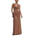 Cross-Border Women's Fashion New Fashionable Swing Collar Sexy Ruched Ribbon Pleated Skirt Slim Fit INS Style European_ecoleips.com