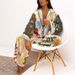 Women's Clothing Spring New Style Suit Women's Printed Round Neck Loose Bat Sleeve Waist Wide Leg Pants Fashion Suit_ecoleips.com