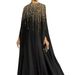 2025 Independent Station New Model Foreign Trade Shiny Silk European And American Cross-Border Women's Dress_ecoleips.com