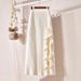 Women's Rose Patterned A-Line Skirt High Waisted Slimming Mid-Length Knitted Autumn/Winter New Style_ecoleips.com