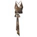 2025 Spring/Summer Fashion Trendy Women's New Printed Strap, Tailored, Bareback, Versatile Small Tank Top For Women_ecoleips.com