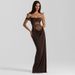 European And American Summer Sexy See-through Body Dress for Women Lace Suspender Hot Girl Style Wholesale_ecoleips.com