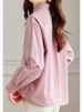 K Women's Long-sleeved Top; Simple And Exquisite Business Shirt For Women_ecoleips.com