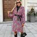 Women's Clothing Luxury Faux Fur Coat – Leopard Print Winter Coat With Notched Collar For Women_ecoleips.com