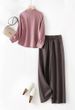 Women's Clothing Fashionable And Stylish Spring Two Piece Suit Spring And Autumn Suit_ecoleips.com