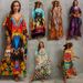 Women's Rayon Printed Beach Cover-Up Dress – Lightweight Loose Fit Swimwear Cover-Up, Bikini Wrap, Sun Protection Long Dress, One Size Fits Most_ecoleips.com