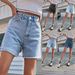 Women's Clothing New Denim Shorts Casual High Waist Loose Slim Pants_ecoleips.com