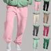 Women's Fleece-Lined Sweatpants | High-Waisted Loose Fit Thermal Pants | Winter Warm Lounge Pants With Pockets | Plus Size Casual Trousers (S-4XL)_ecoleips.com