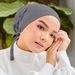 "Modal Headscarf With Adjustable Drawstring – Soft & Stretchy Beanie For Women, Solid Color"_ecoleips.com