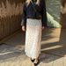 Talenza Summer Polka Dot Maxi Skirts Fashion Casual Contrast Loose Lace Skirts New High-Waisted Vintage Party Vacation Women's_ecoleips.com