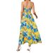 2024 Summer European And American Cross-Border New Vacation Style Elegant Floral Print Dress_ecoleips.com