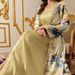 Muslim Robe Ladies Dress Printed Long Skirt Dress_ecoleips.com