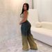 High-Waisted Vintage Washed Straight Jeans – European Retro Gradient Denim (S-2XL, Classic Fit For Women)_ecoleips.com