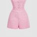 Women's Sleeveless V-Neck Jumpsuit – Stylish & Flattering Wrap Design With Ruching Detail – Lightweight Polyester For Summer_ecoleips.com