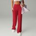 Cross-border European And American Hot Girl Style High-waisted Casual For Women With Mid-line Pleats, Drapey, Stretchy,_ecoleips.com