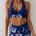 Floral Print Bikini Set for Women Sexy Two-Piece Swimsuit Trendy Comfortable Beachwear Stylish Spa And Pool Party Essential_ecoleips.com