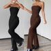 Women's Clothing Sexy Street Fashion Suits Spring And Summer New Tube Tops And Trousers Two Piece Suits_ecoleips.com