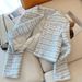 Elegant Blue Tweed Jacket For Women - French-Inspired Pearl Button Short Coat, Chic And Stylish_ecoleips.com
