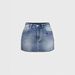 Women's Butterfly Rhinestone Embroidered Denim Mini Skirt Light Blue Washed Sexy Bodycon High Waist Wholesale_ecoleips.com