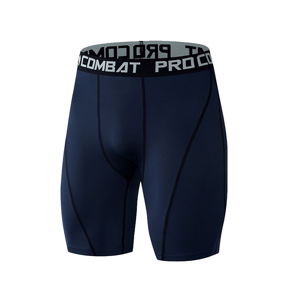 Men's Quick Drying Breathable Tight Fitting Sports Shorts Summer Five Point Running Fitness Pants_ecoleips.com