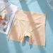 Women's Clothing Anti Exposure Ice Silk High Waist Abdomen Plus Size Safety Pants Seamless Three Quarter Leggings Breathable Thin Legs_ecoleips.com