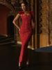 Mozision Bows Lace Sexy Maxi Dress For Women Fashion Sleeveless Backless Bodycon New Year's Birthday Club Party Long Dress_ecoleips.com
