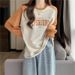 color-blocked Raglan Long-sleeve Hoodless Sweatshirt Women, Spring And Autumn Thin 2022, Loose Fit,_ecoleips.com