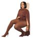 Fashion Women's Solid Color Tie Up Patchwork Jumpsuit Sleeveless One Shoulder Bodysuit_ecoleips.com