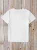 Summer Fashion T-Shirt Trendy Loose Fit Casual Short Sleeve Printed Top-824_ecoleips.com