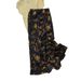Retro Floral Print Slimming Bodycon Midi Skirt Fishtail Chiffon Elegant Long Skirt Hong Kong Style Women's Bottoms_ecoleips.com