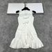Elegant Luxury Ice Silk Sleeveless Bow Ruffle Dress for Women Summer New Style Gentle Dress_ecoleips.com