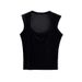 French-style Retro Square-neck Sleeveless Camisole Women, Niche Style Trendy Girls, Suitable Outerwear Or Layering,_ecoleips.com