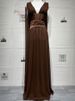 Mozision Deep V Neck Backless Sexy Maxi Dress Women Elegant Sleeveless Backless Bodycon Pleated Club Party Long Dress Female_ecoleips.com