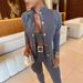 Independent Website Cross-border European And American Women's Fashion New Stand-up Collar Slim-fit Long-sleeve_ecoleips.com