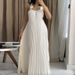 Bohemian Ruffle Maxi Dress – Flowy Polyester Beach Cover-Up With Adjustable Straps (S-2xl, Soft Peach)_ecoleips.com