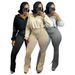 Women's Clothing Women's Style Twist Striped Two Piece Set With Striped Sweatshirt And Flared Pants For Formal & Casual For Women_ecoleips.com