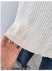 Elegant Women's Lapel Short Sleeve Knit Sweater Cable Knit Shoulder Top Summer New Arrival_ecoleips.com