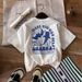 Summer New Women's T-Shirt Round Neck Short Sleeve Marine Animal Letter Print European And American Foreign Trade_ecoleips.com