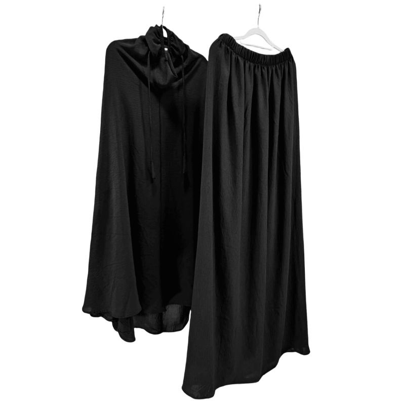 2025 New Dubai Malai Clothing Kaftan Women's Drawstring Set_ecoleips.com