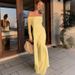 2025 Summer New Sexy Sheer Off-Shoulder Slim Tie Dress For Women, Wholesale Export_ecoleips.com